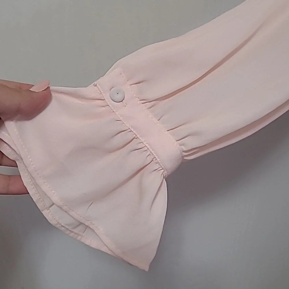 ZARA - Ruffled Shirt - Picture 8 of 9